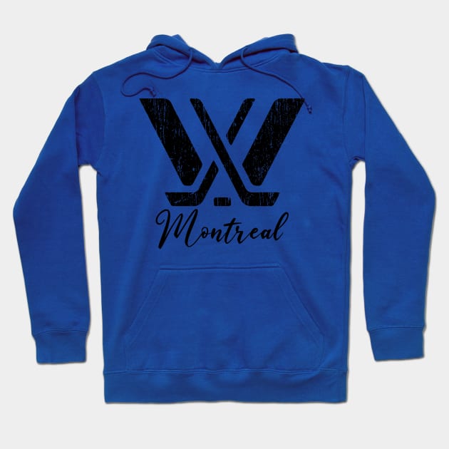 PWHL MONTREAL BLACKOLOUR Hoodie by freshtext Apparel10